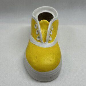 Yellow Sneaker Planter